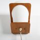 Applique NX 41 de Louis Kalff pour Philips en contreplaqué de teck courbé, 1959
