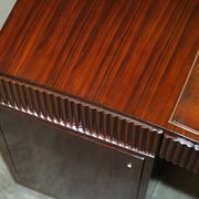 Art Deco Desk Ralph Lauren Macassar & leather