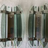 Pair of Veca wall lights from the 70s