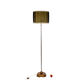 Glass and gilded metal floor lamp, 1950s