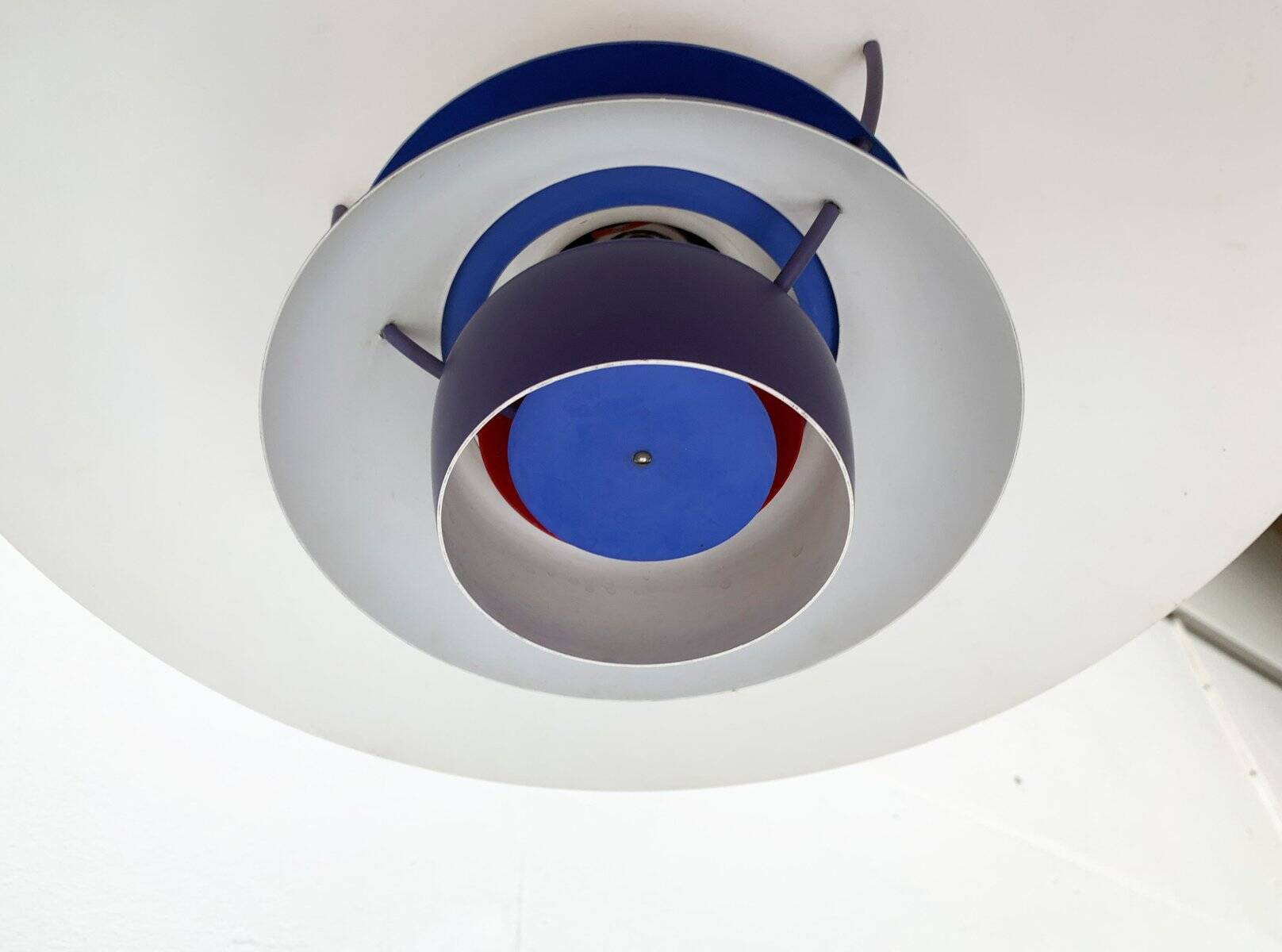 Mid-century modern PH 5 pendant by Poul Henningsen for Louis Poulsen, 1960s.