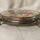 Sarreguemines earthenware trivet with art deco pattern