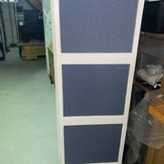 Dressing Room Revamped White/ Denim Fabric (Country Style - Shabby Chic)
