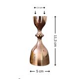 Vintage Solid Brass Candle Sticks - set of 2