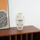 Porcelain vase, Kashubian design, 1980s, made in Poland
