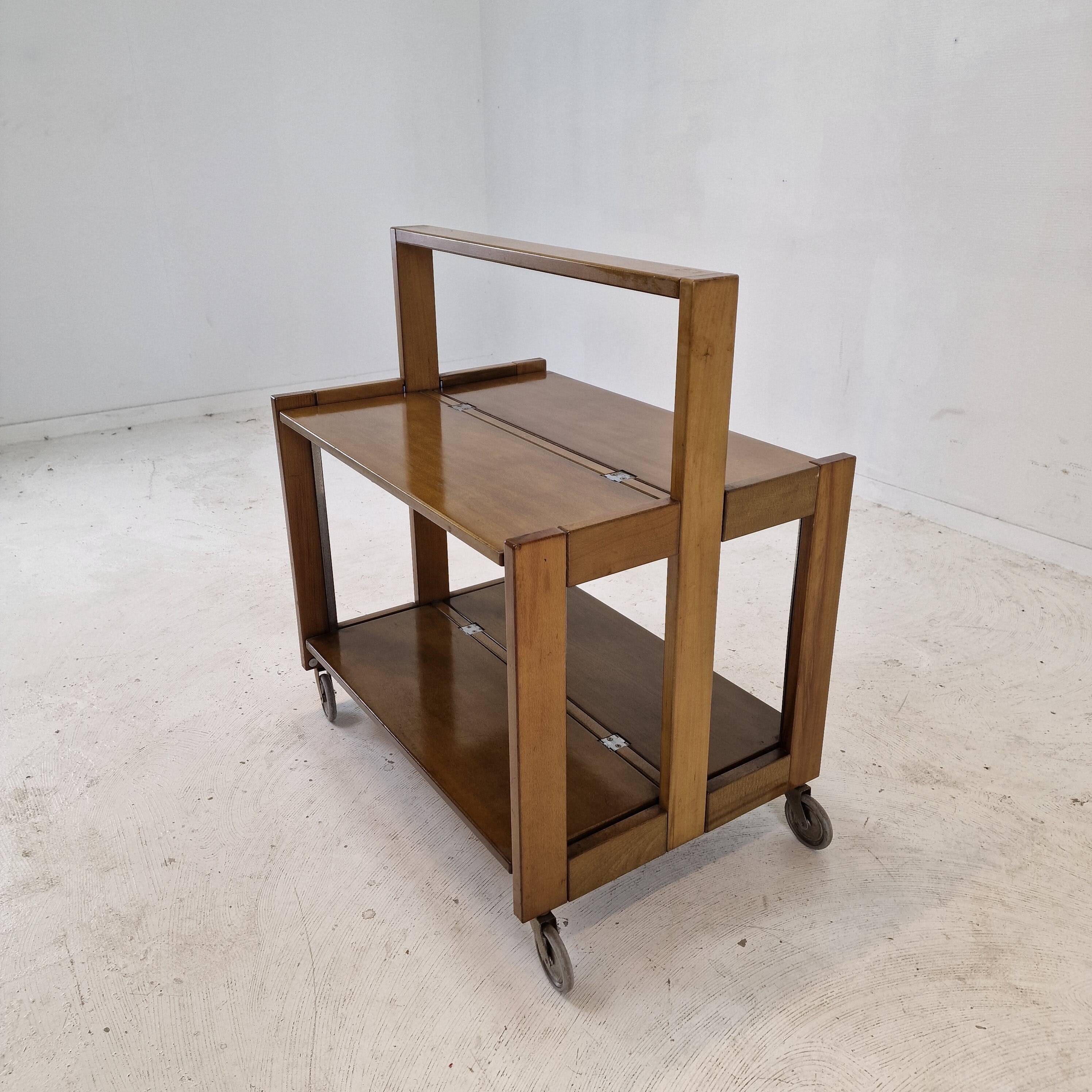 Italian Folding Trolley by Carrello Tobia for Ciatti Brevettato, 1960's