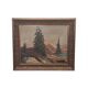 Mountain Landscape Painting By Batoni, mid-century