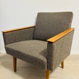Vintage Lounge Armchair from Czechoslovakia 1970’s