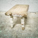 Small wooden stool / footrest