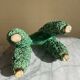 Large green glazed ceramic spaghetti poodle from the 60s.