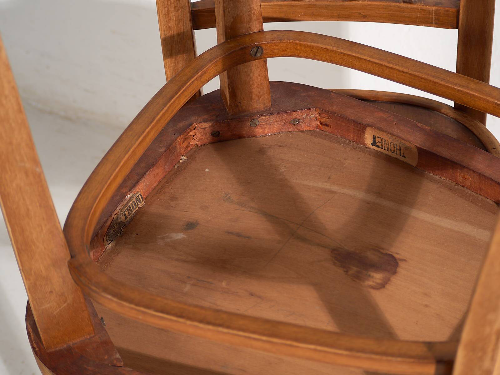 Antique Thonet chairs (c.1920). 2-piece set #2