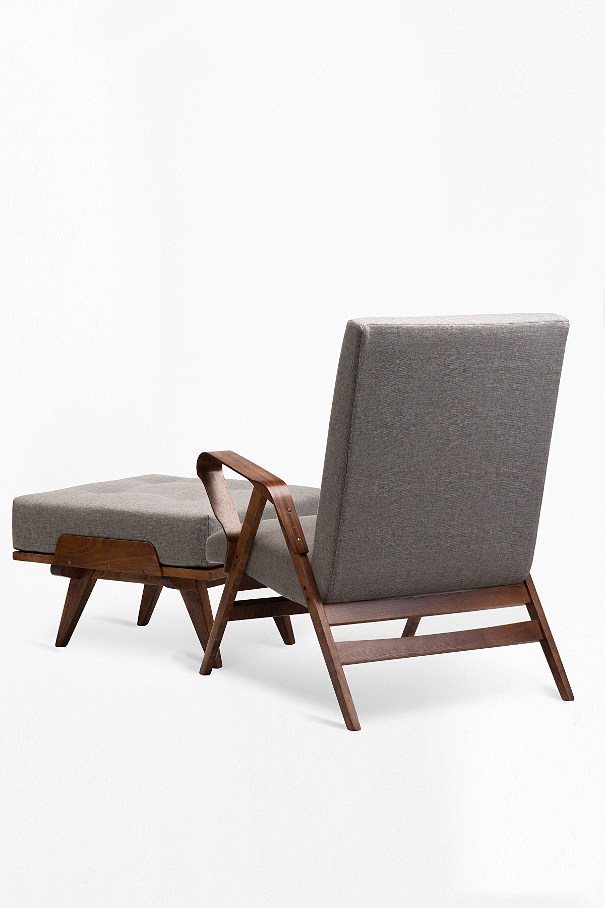Tatra armchair with footrest