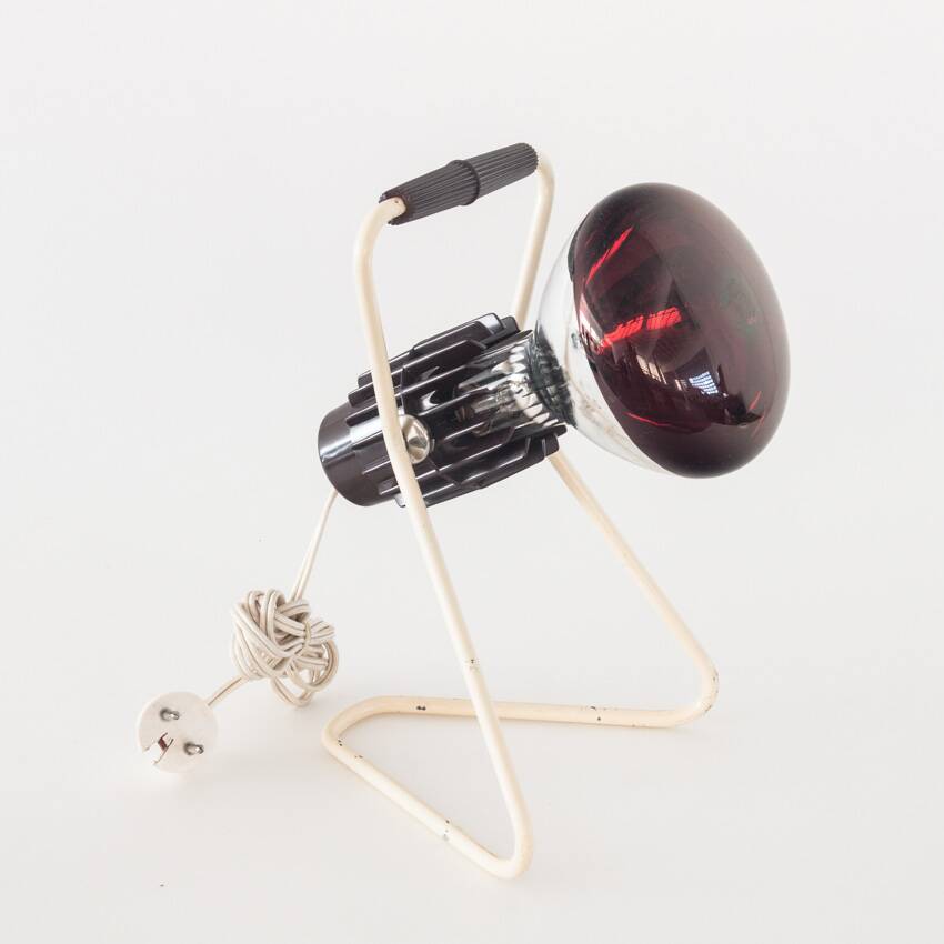 Vintage Philips "infraphil" table lamp. Holland, 1960s