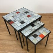 Mado Jolain nesting tables ceramic 1960