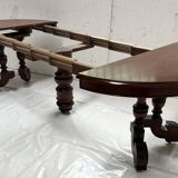 Table a pied central Napoléon III Acajou massif XIX siècle
