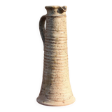 Enameled stoneware pitcher by André Gutman