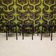 lot de trois chaises Delfina,Italy 80"