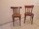 Lot de 2 chaises bistro dépareillées