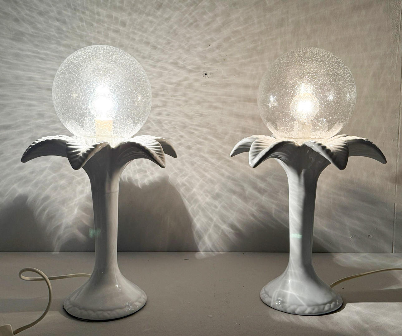 Michael Anderson. In the style of. Pair of table lamps, Hollywood Regency, 1970s.