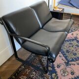 Black Sling sofa by Hannah & Morrison for Knoll, 1971