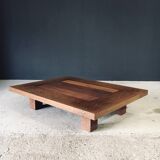 Postmodern Wengé Coffee Table, 1990s