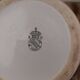 Vase 2 anses KG Luneville motif fleurs bleues