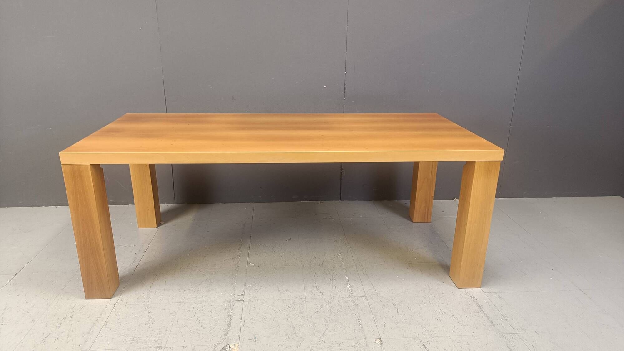 Vintage Cattelan Italia desk or dining table, 1980s