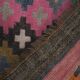 Tapis de couloir turc vintage 76x372 cm