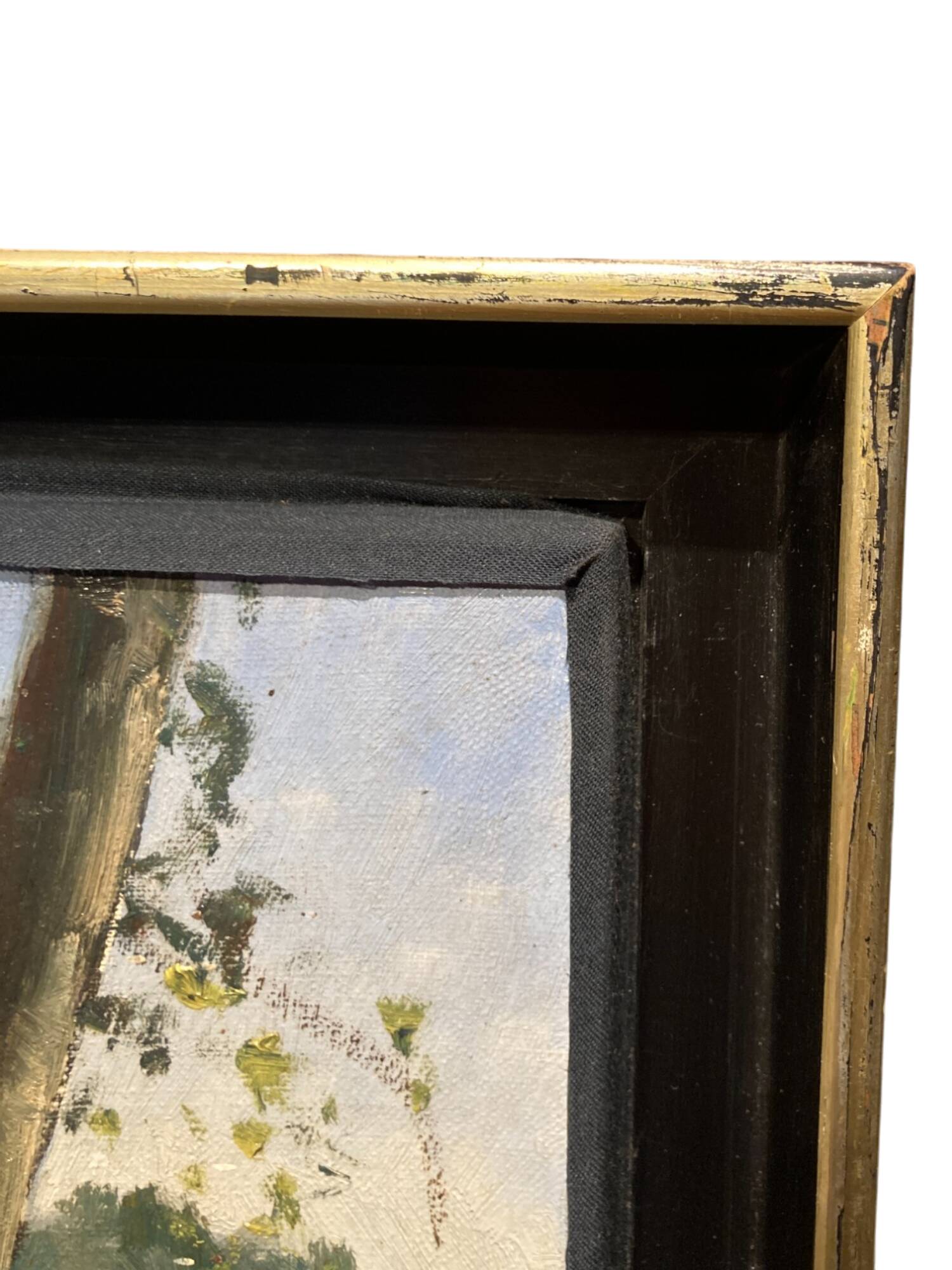 Oil on canvas signed A. de Chanteloup