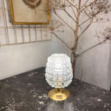 Glass "cone" globe lamp