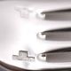 Christofle America 12 dessert forks, 17 cm, silver-plated, excellent condition.