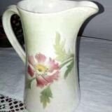 Beautiful antique pitcher signed in slipware