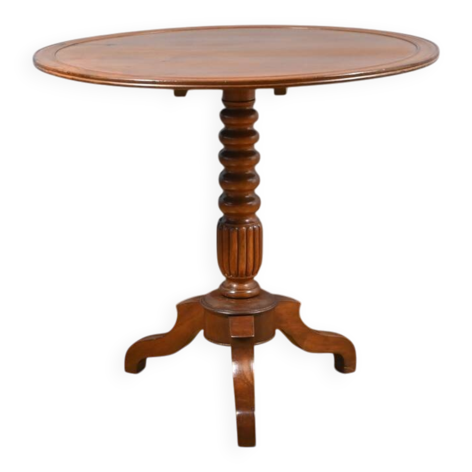 Mahogany System Pedestal Table, Louis Philippe Period – Mid-19th Century