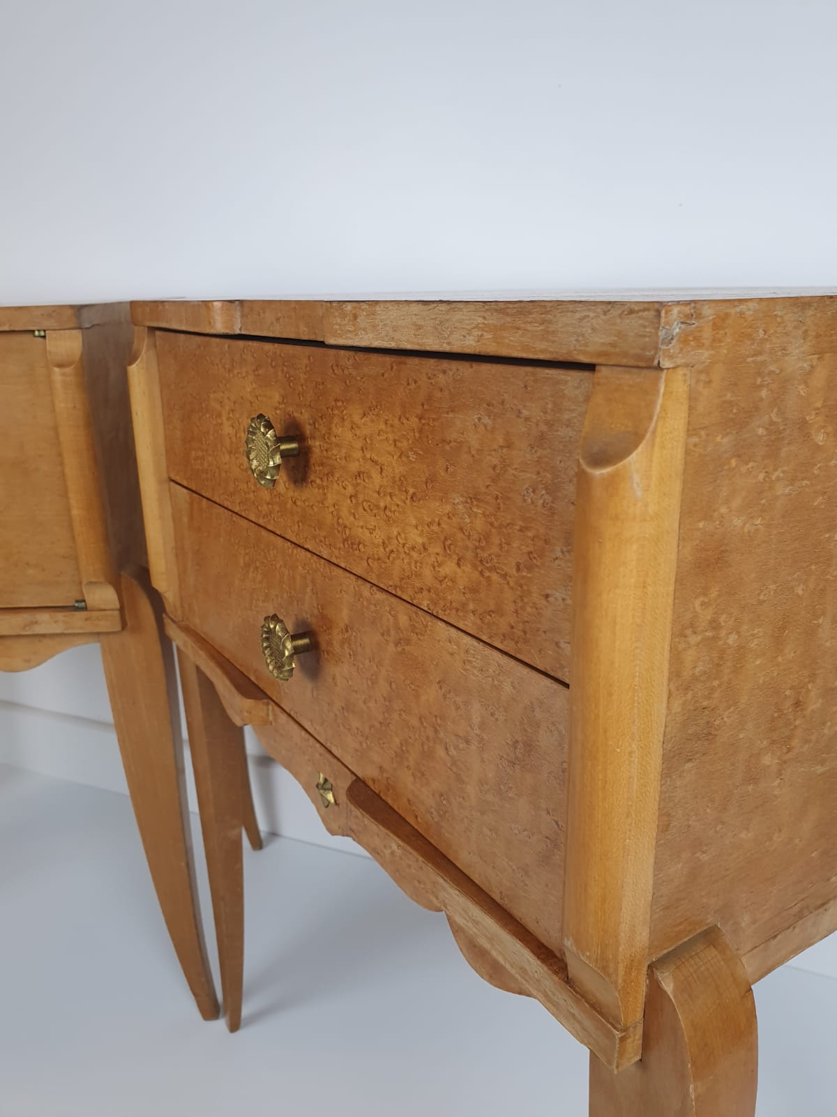 Pair of vintage bedside tables