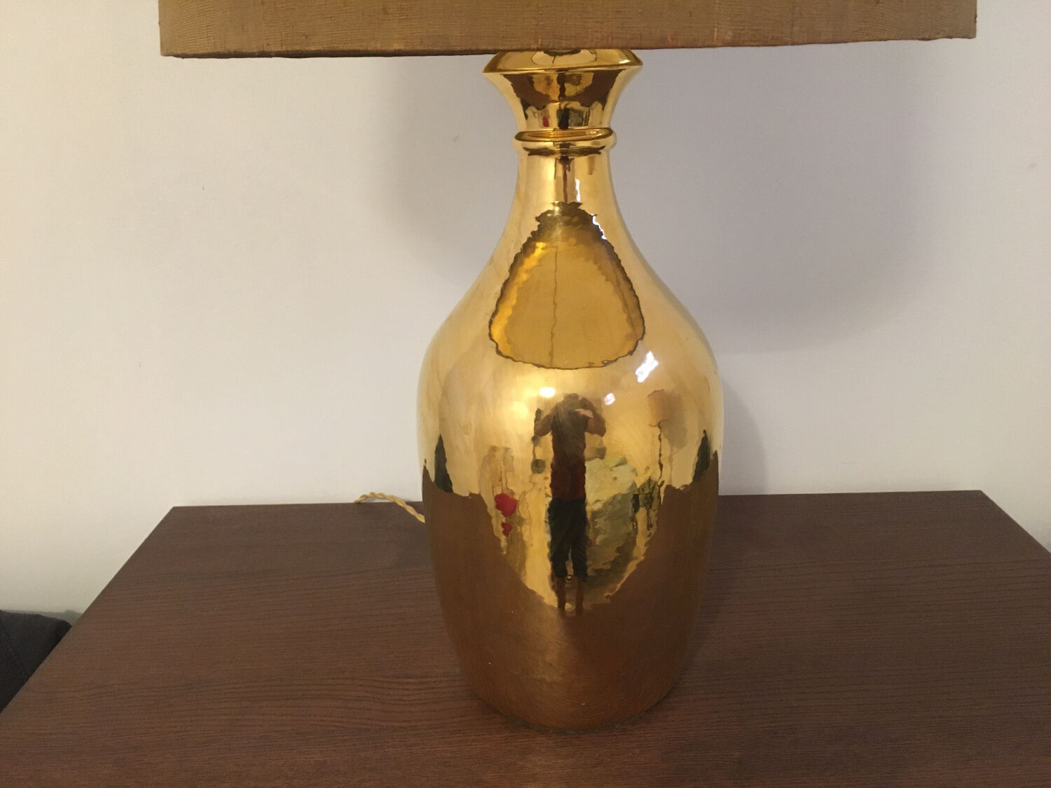 Italian ceramic lamp