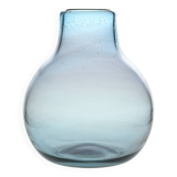 Large blue vase by Claude Morin, circa 1970