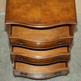 Vintage Walnut Burr Commode Serpentine Bevan Funnell