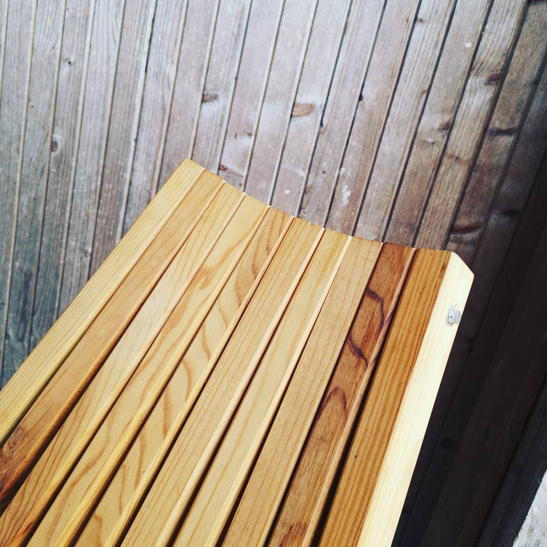 2 chilean vintage wooden