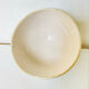 Butter bell in faience from the 20th century signed Mesves R.R Renaud Rémusat.