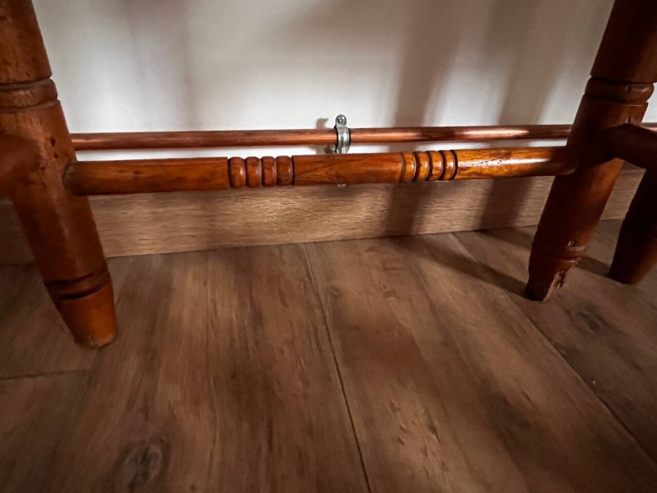 Paire de chaises bois