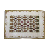 French rug Leleu 1950 224 X 157 cm