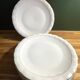 6 Limoges porcelain dinner plates signed P. Dessagne in very good condition