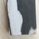 Symmetrical multicolored petrified wood soap dish