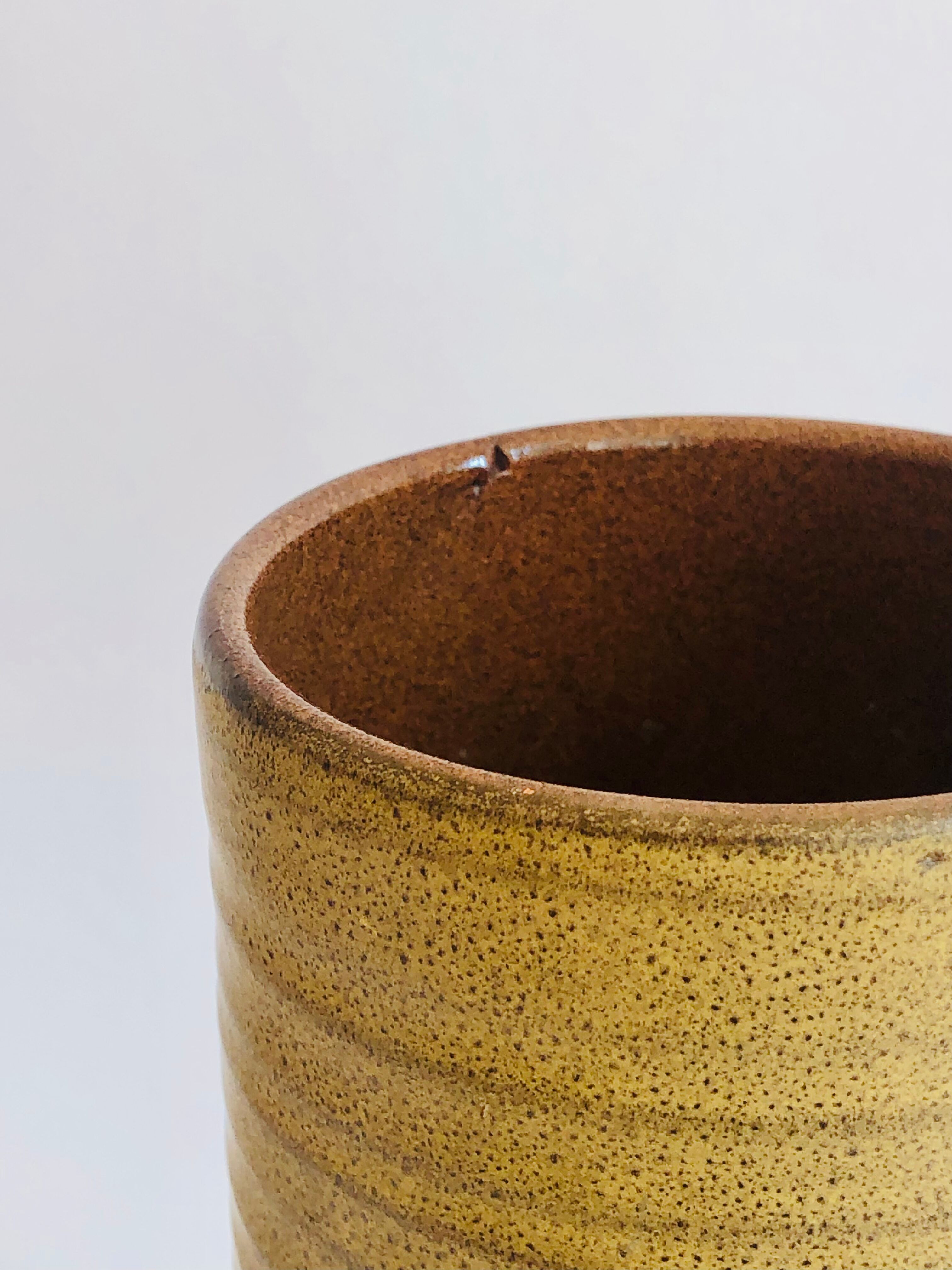 Vintage Dutch ceramic vase H18cm