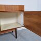 Scandinavian teak and walnut englade, 60s