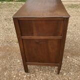Louis XVI chest of drawers in walnut