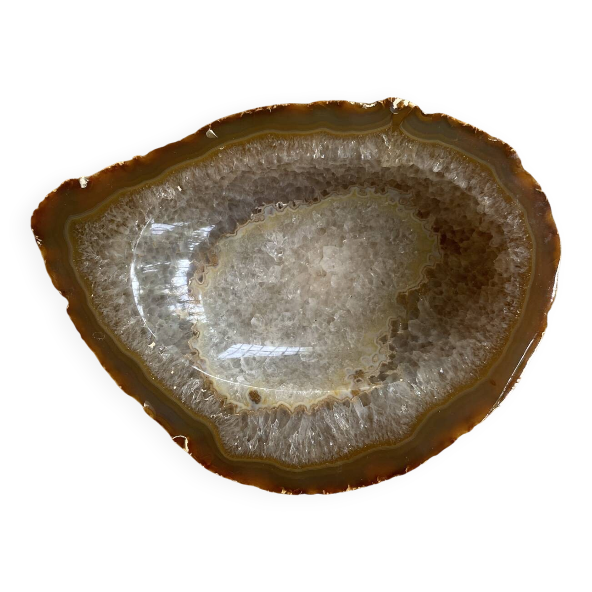 Agate ashtray