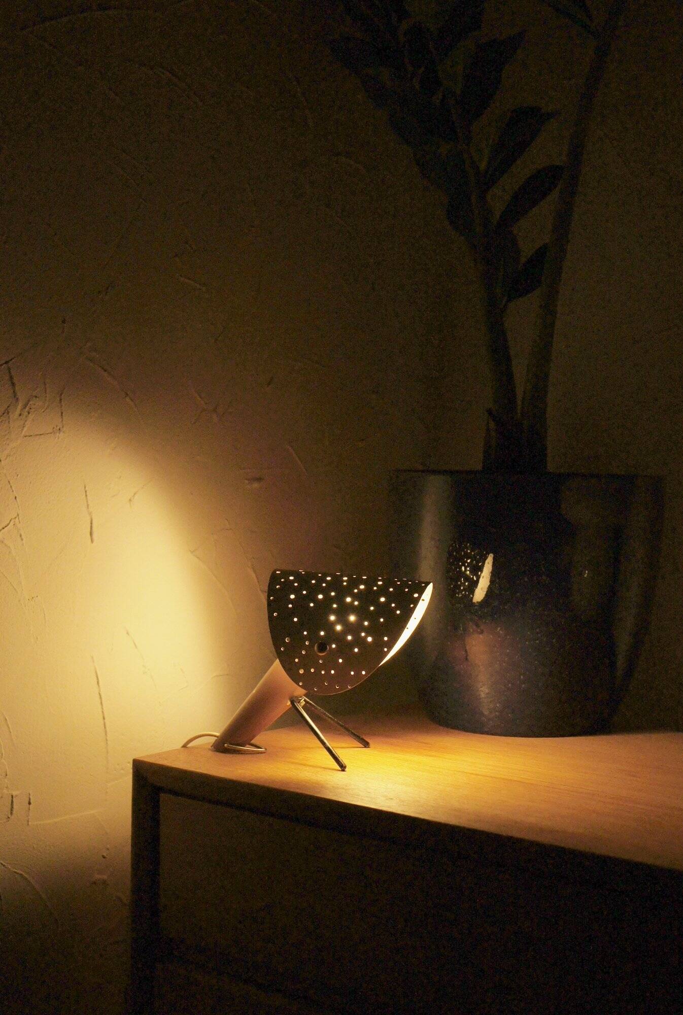 German Table Lamp attributed to Ernest Igl for Hillebrand, 1950s