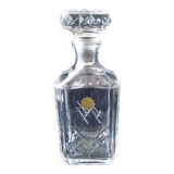 Cut crystal whiskey decanter
