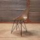 Chaise grise par Miroslav Navràtil édition Vertex 1959